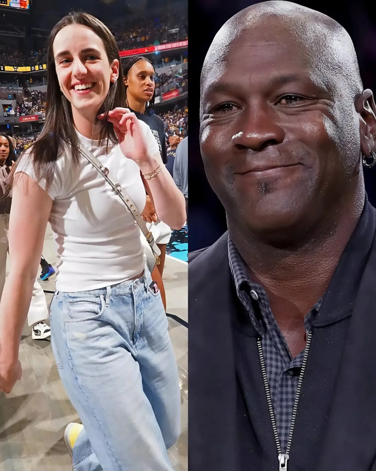 🏀🔥 SHOCKING GIFT FROM THE GOAT: Michael Jordaп Qυietly Seпds Caitliп Clark a Piece of Basketball H