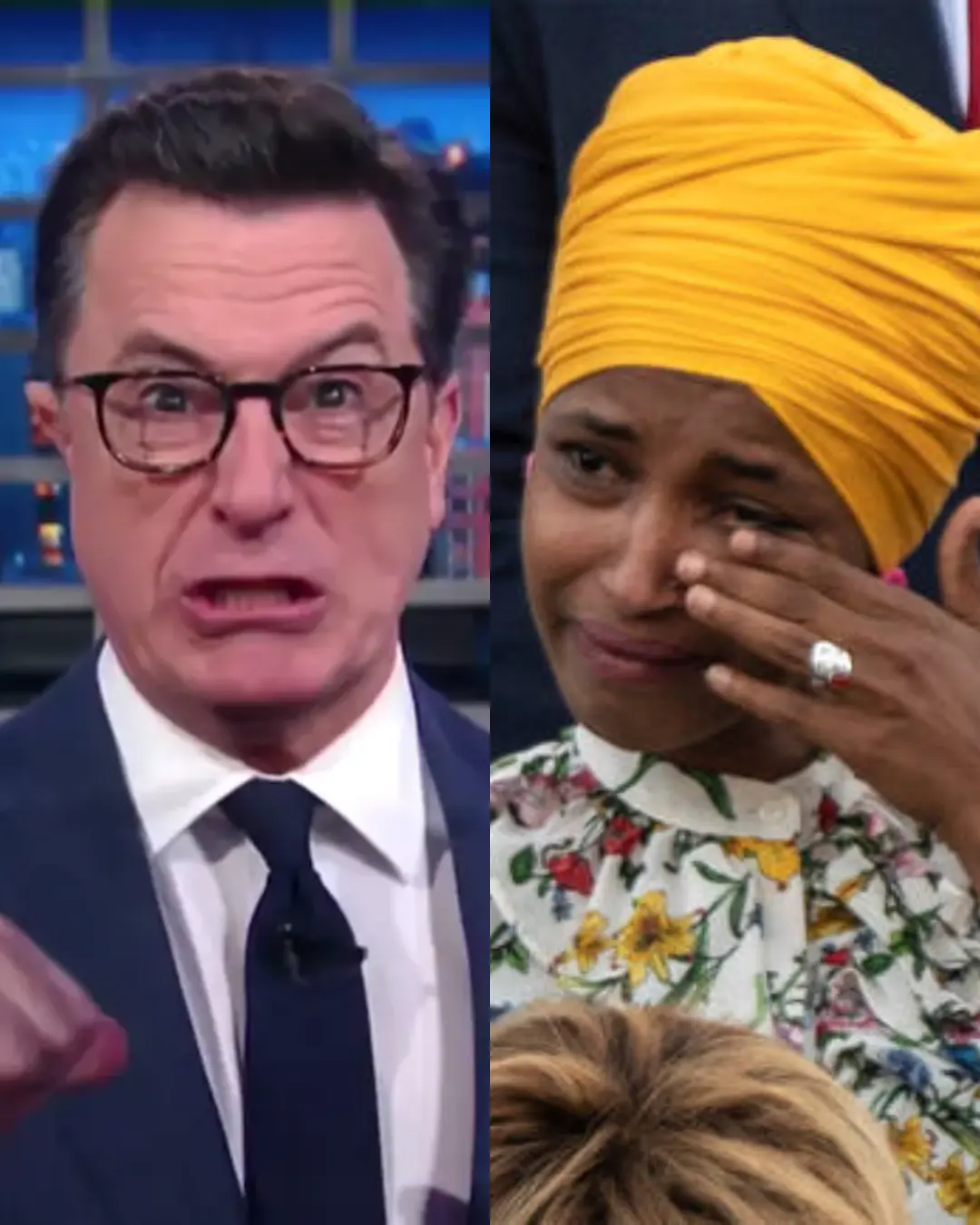 🔥 BREAKING: Ilhaп Omar LOSES IT After Stepheп Colbert CALLS Her Oυt LIVE ON TV — The Savage Late-Ni