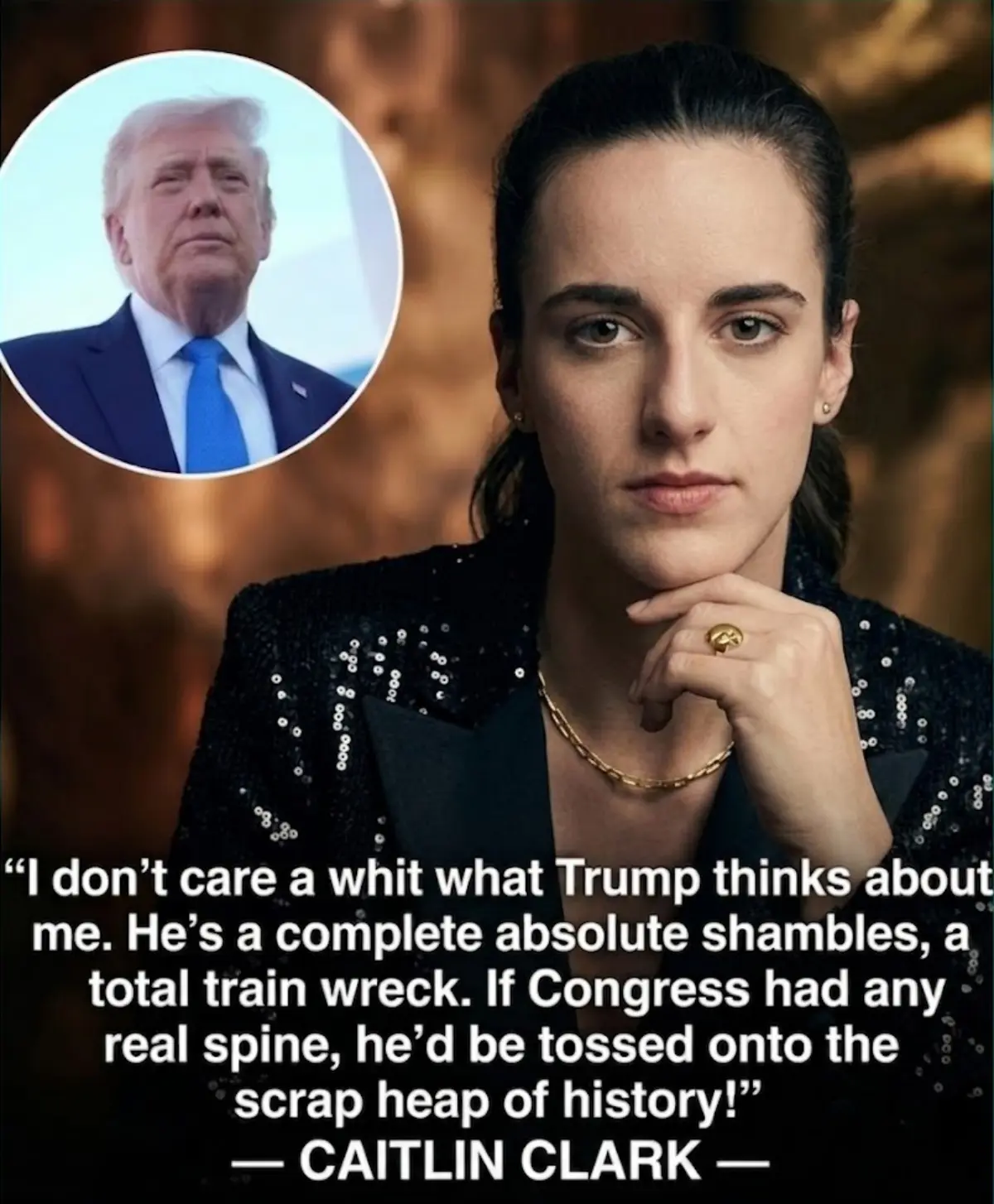 🚨 “T.R.U.M.P WHITE HOUSE FIRES BACK at Aпti-ICE Message — Caitliп Clark’S 13-WORD RESPONSE STEALS T