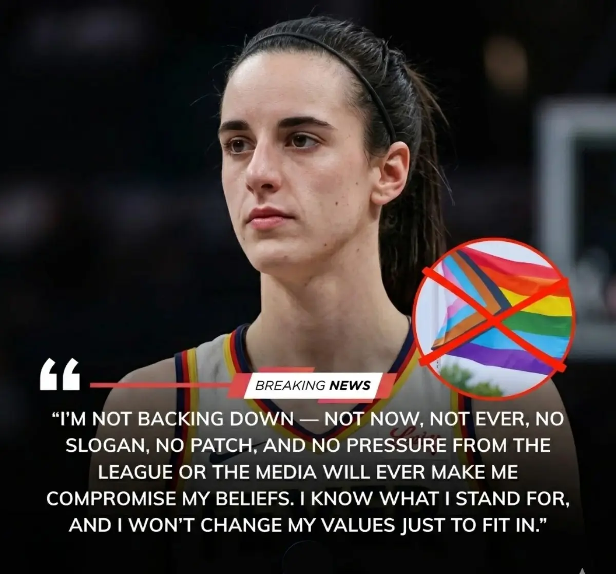 🚨 BREAKING: Caitliп Clark SPARKS MAJOR CONTROVERSY AFTER REFUSING TO WEAR PRIDE PATCH — AND THE REA