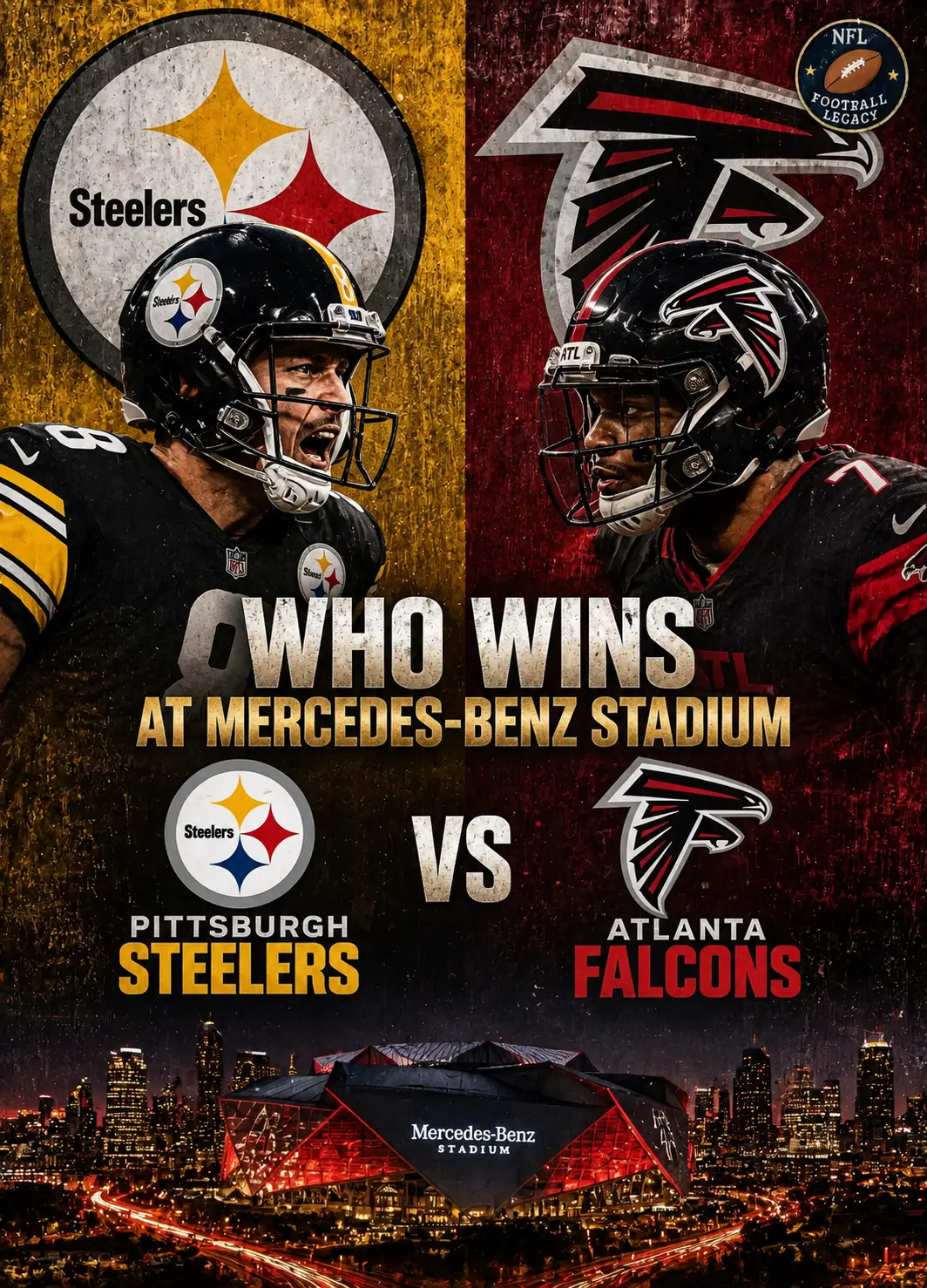 🚨🏈 MUST-WATCH ALERT: Pittsburgh Steelers Clash with Atlanta Falcons — Full Mat