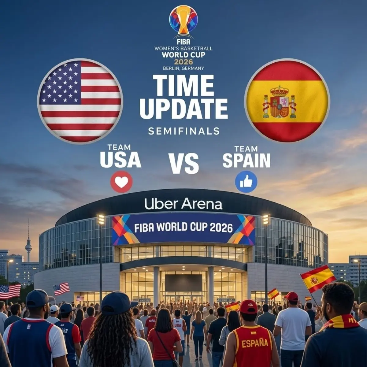 FIBA SEMIFINAL CLASH: TEAM USA VS. SPAIN - AN EPIC DO-OR-DIE BATTLE FOR WORLD CUP GLORY!...