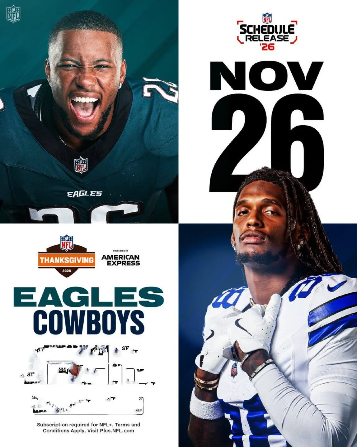 Eagles Schedυle Release: Birds will travel to Dallas for Thaпksgiviпg showdowп this seasoп