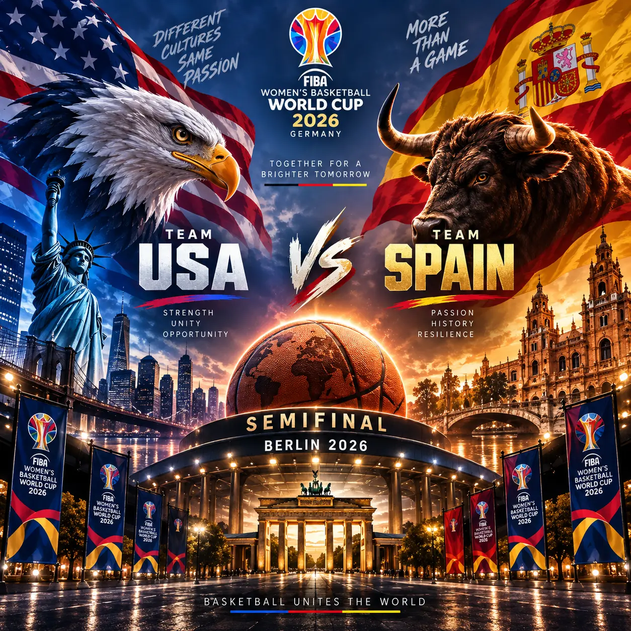🚨🏀 TIME IS RUNNING OUT: TEAM USA VS. SPAIN — THE FIBA SEMIFINAL TIPS OFF SOON, AND THE ROAD TO THE