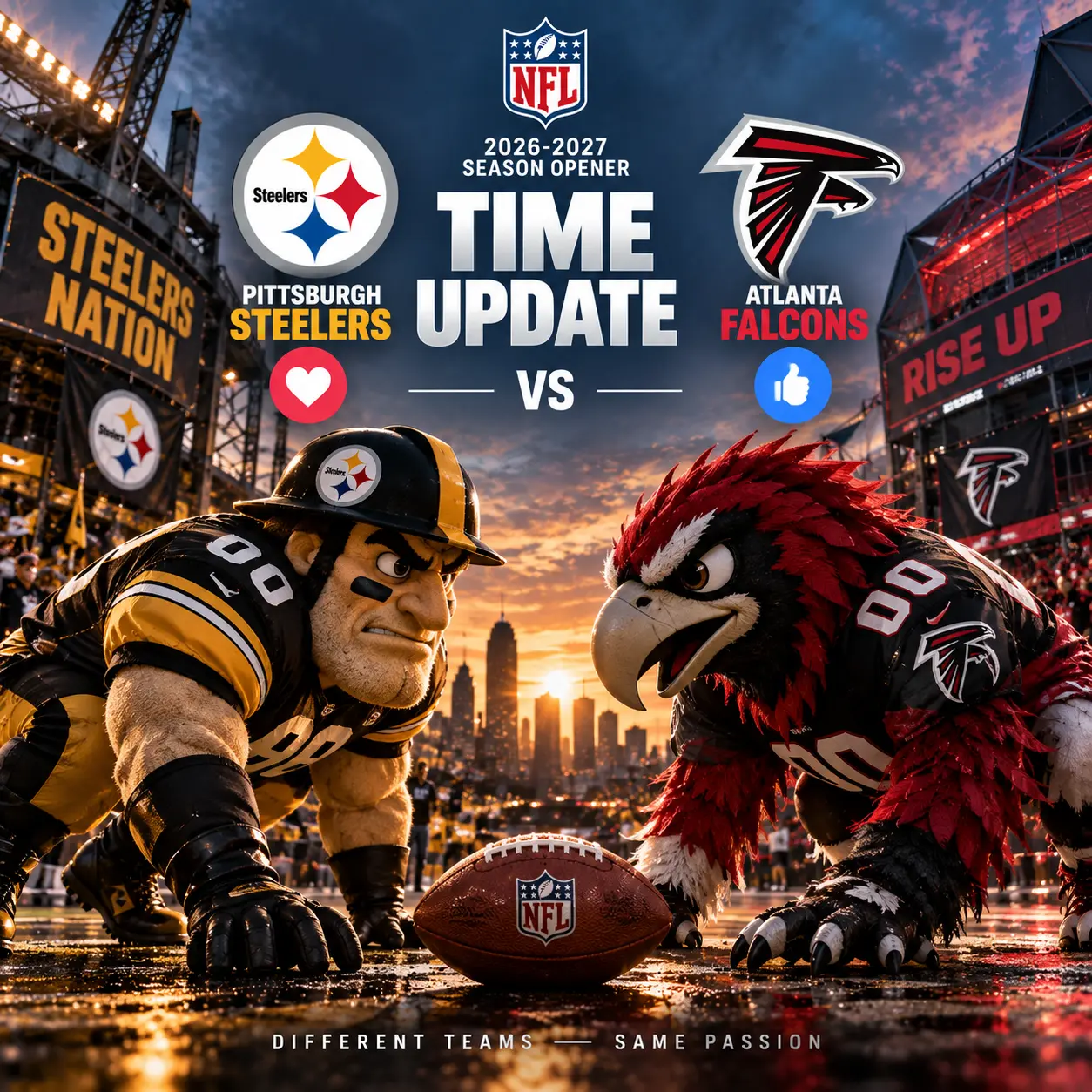 🚨🏈 ROAD TO THE SEASON: PITTSBURGH STEELERS AND ATLANTA FALCONS PREPARE TO COLLIDE IN A MUST-WATCH 