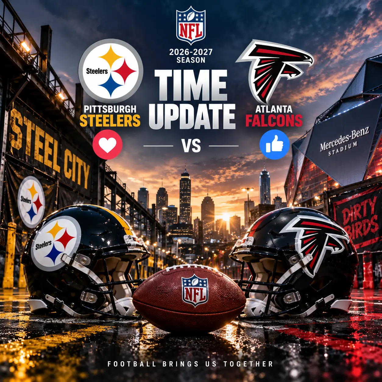 🚨🔥 MATCHUP ALERT: PITTSBURGH STEELERS VS. ATLANTA FALCONS - NFL SHOWDOWN CONFIRMED, KEY MATCHUPS, 