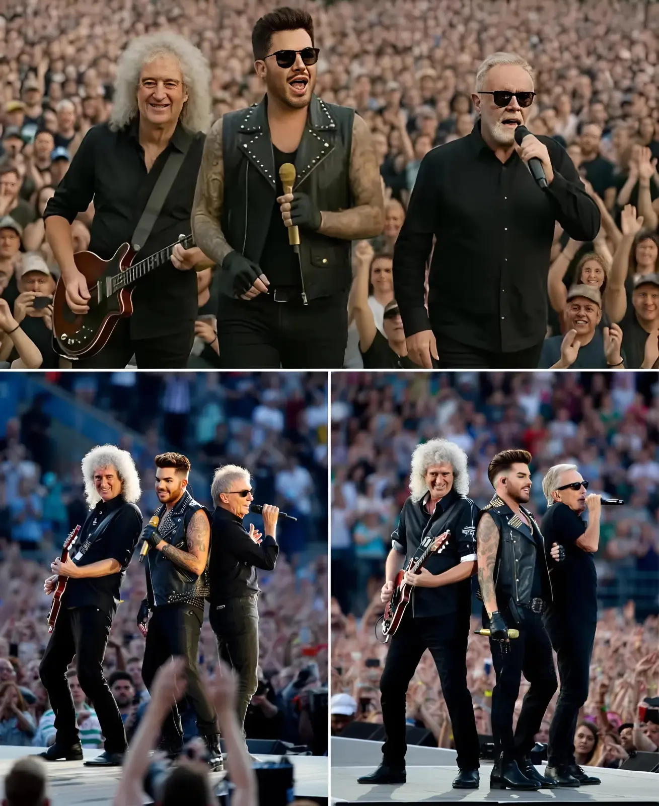 🔥 “WE WERE JUST REHEARSING — BUT IT FELT LIKE 1975 AGAIN.” BRIAN MAY COULDN’T HIDE HIS SMILE AS ADA