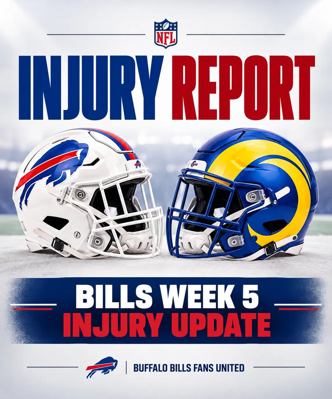 Bills Week 5 injury report vs. Rams