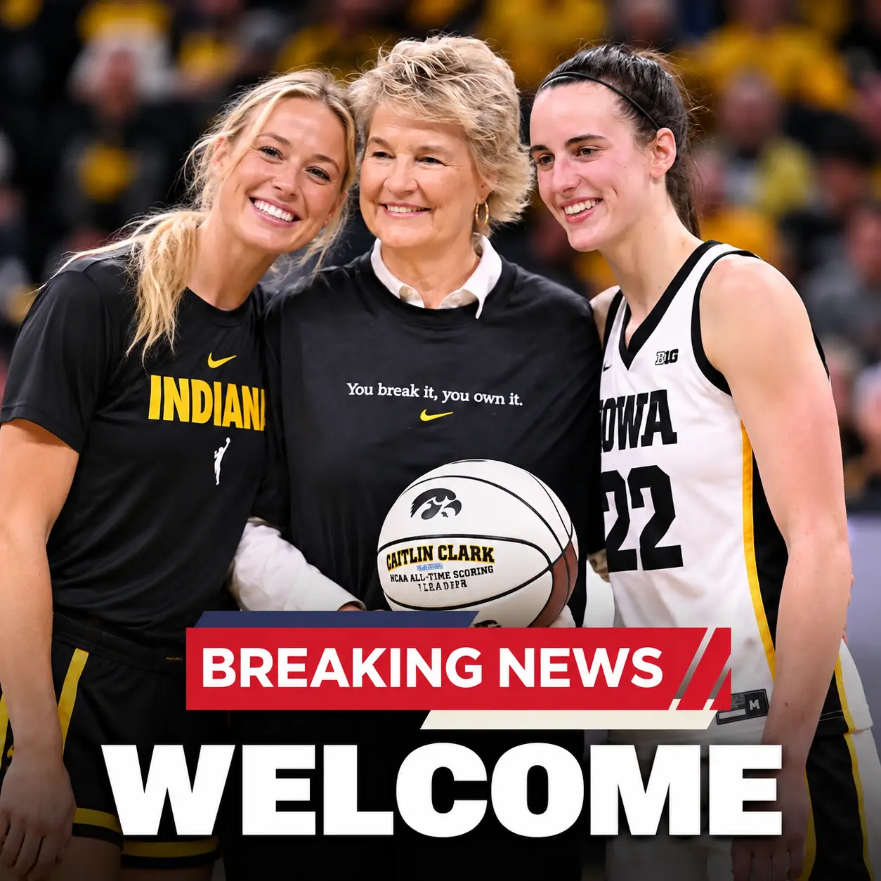 WNBA BOMBSHELL: LISA BLUDER TO THE INDIANA FEVER? CAITLIN CLARK'S FORMER COACH COULD SPARK A NEW ERA