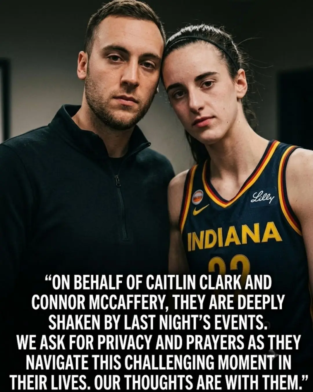 🚨 HEARTBREAK ACROSS THE SPORTS WORLD: CAITLIN CLARK SHARES AN EMOTIONAL REFLECTION ABOUT CONNOR MCC