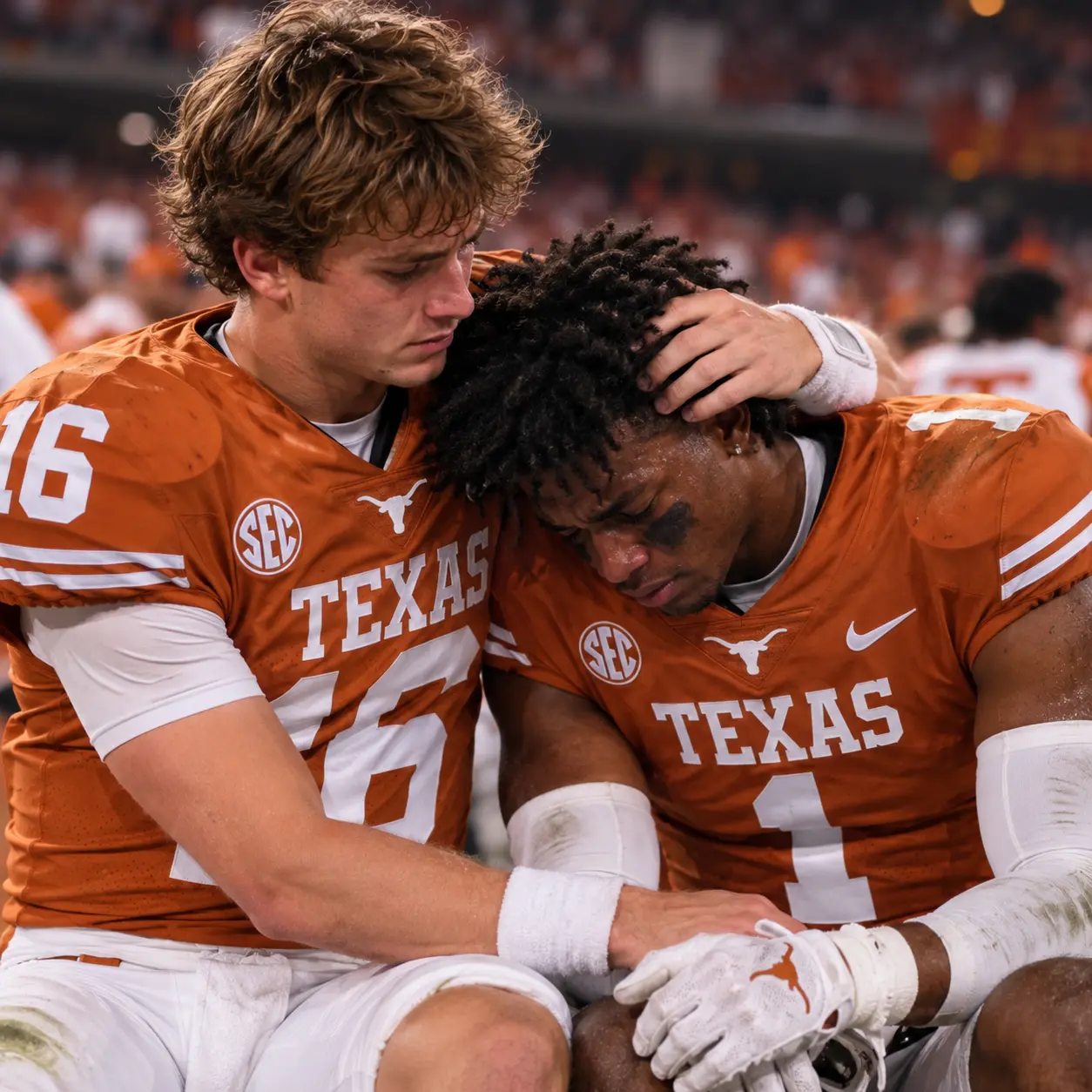"🏈 MORE THAN A GAME: ARCH MANNING AND COLIN SIMMONS’ JOURNEY WITH THE TEXAS LONGHORNS CARRIES A SPE