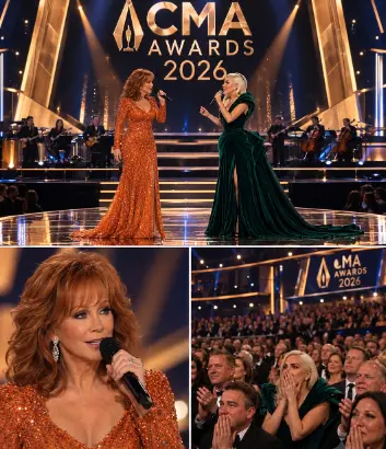SHOCKING LAST NIGHT: Kelly Clarkson & Lady Gaga stole the show at the 2026 CMA –