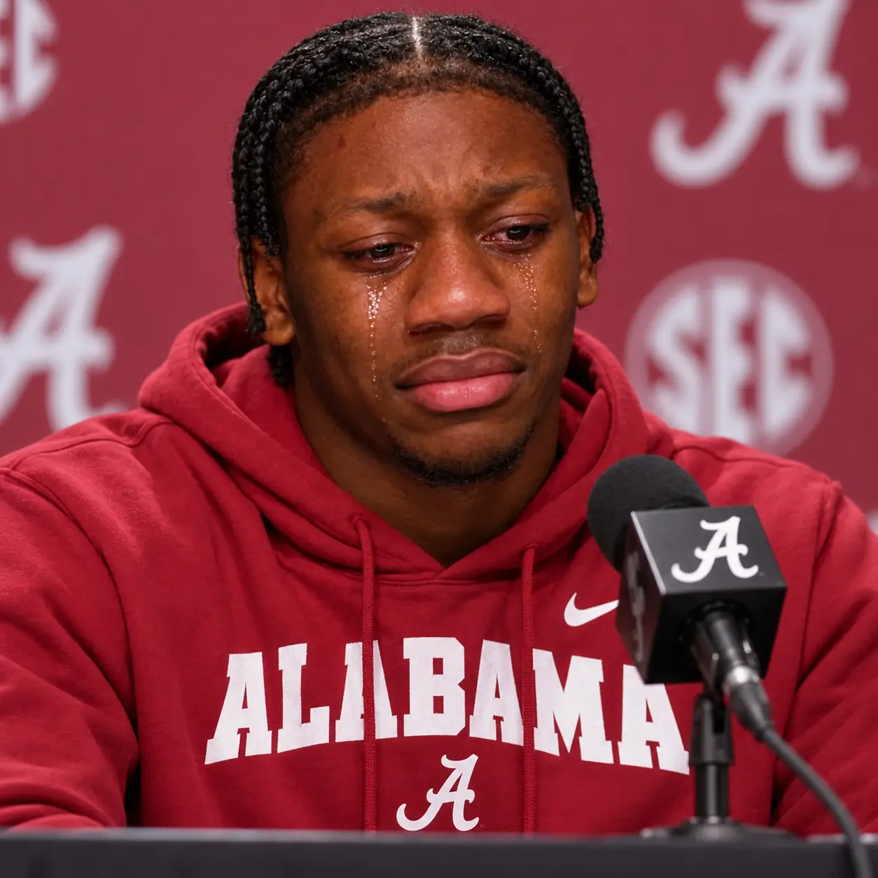 🚨🔥 Inside Bryant-Denny Stadium: Keelon Russell and the Crimson Tide Face the Bitter Aftermath of a
