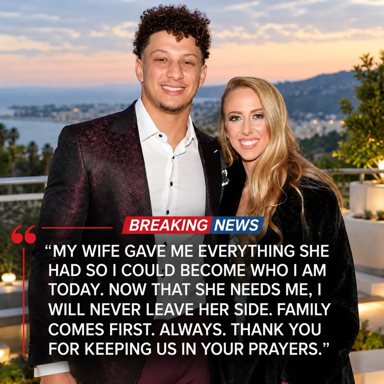 💔 A Deeply Emotional Goodbye: Brittany Mahomes Leaves Patrick Mahomes Fighting Back Tears