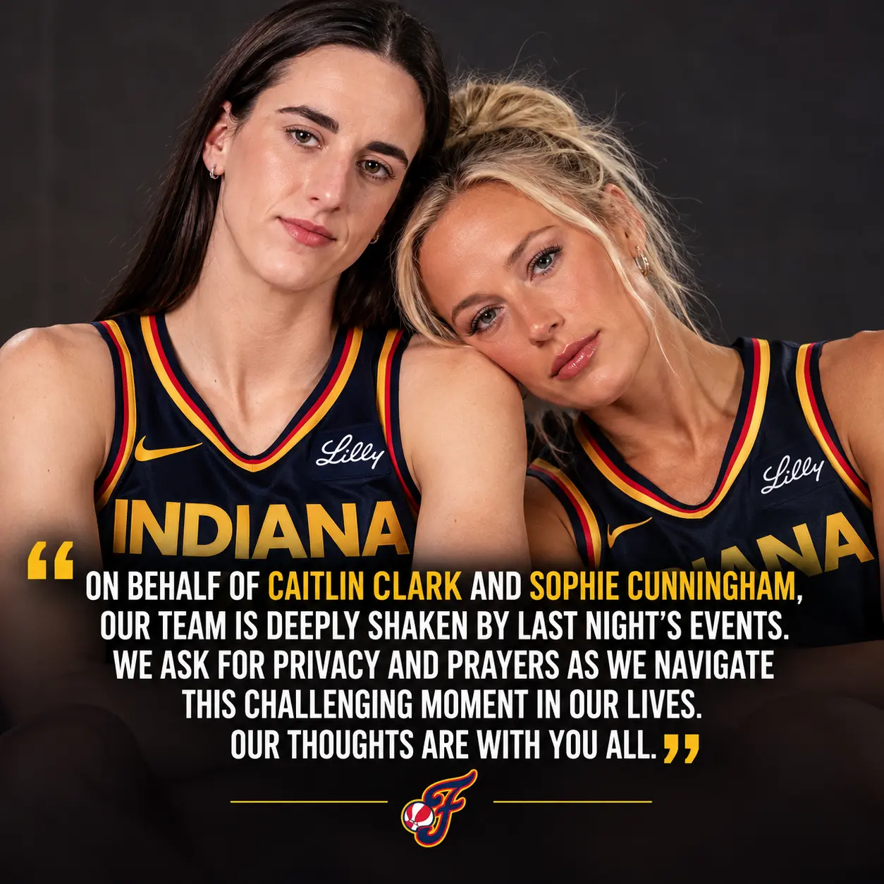 HEARTBREAKING MOMENT IN THE WNBA: CAITLIN CLARK OPENS UP ABOUT SOPHIE CUNNINGHAM IN A DEEPLY EMOTION