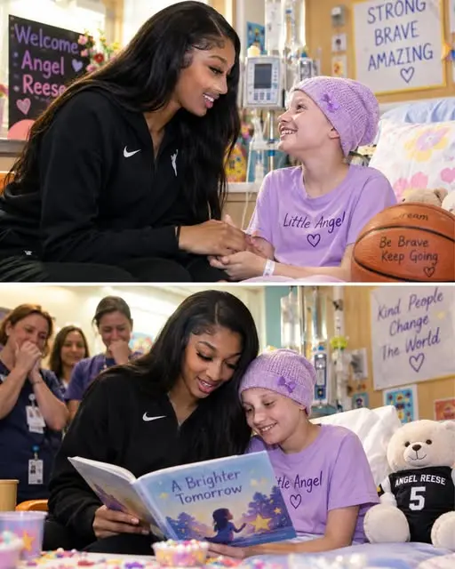 """Angel Reese Meets Brave 12-Year-Old Fan Known as “Little Angel” in Emotional Encounter That Moves