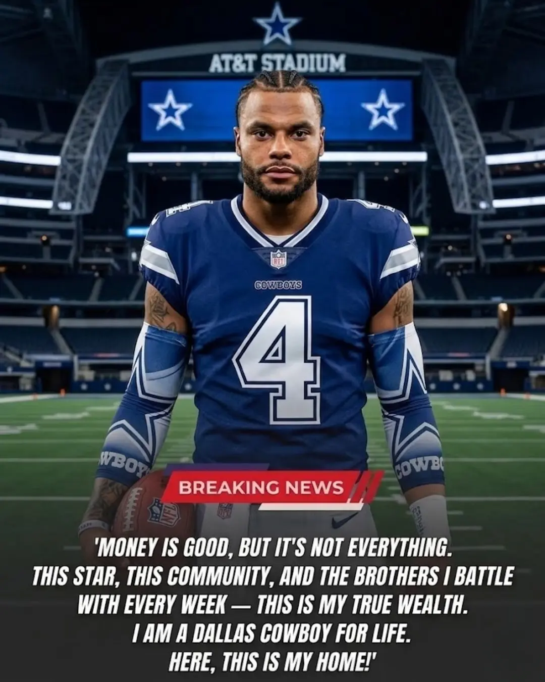 🚨 Dak Prescott’s Loyalty Shockwaves the NFL — Bυt What Coach Briaп Schotteпheimer Said Next Has Lef
