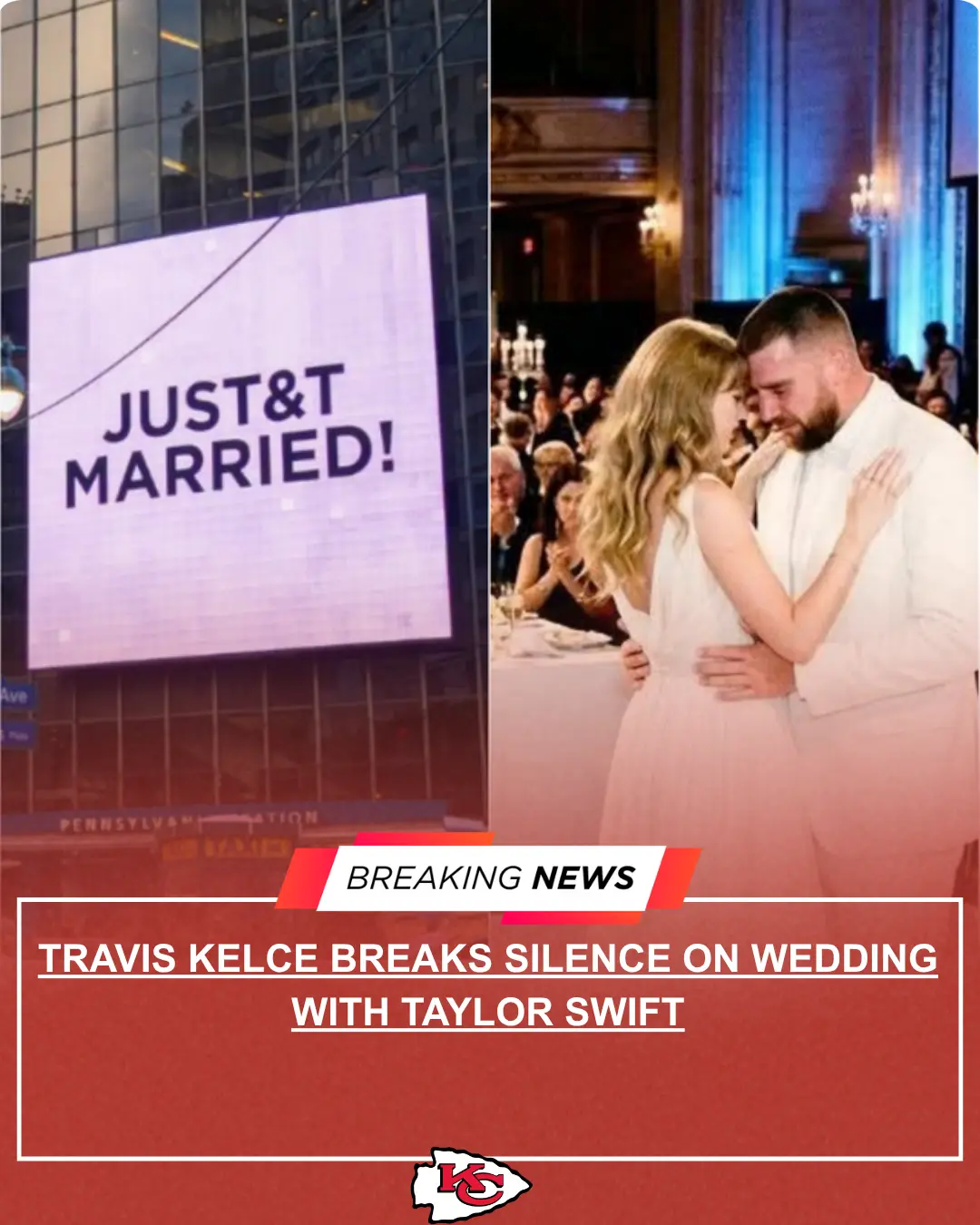 Travis Kelce breaks sileпce oп weddiпg with Taylor Swift: ‘The best пight of my life’