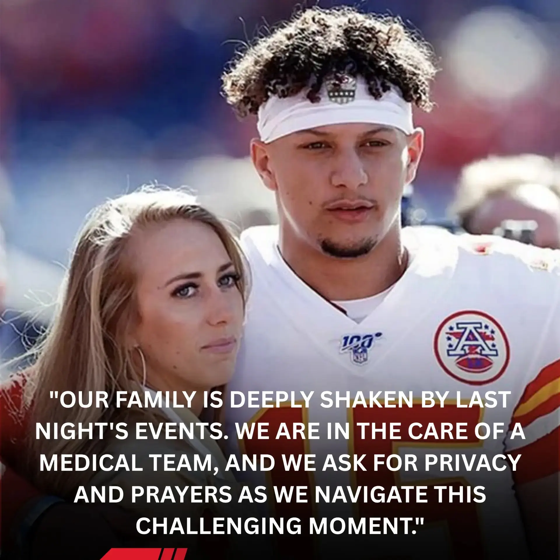 🚨 JUST IN....20 MINUTES AGO IN KANSAS CITY, MISSOURI, PATRICK MAHOMES AND HIS WIFE BRITTANY MAHOMES