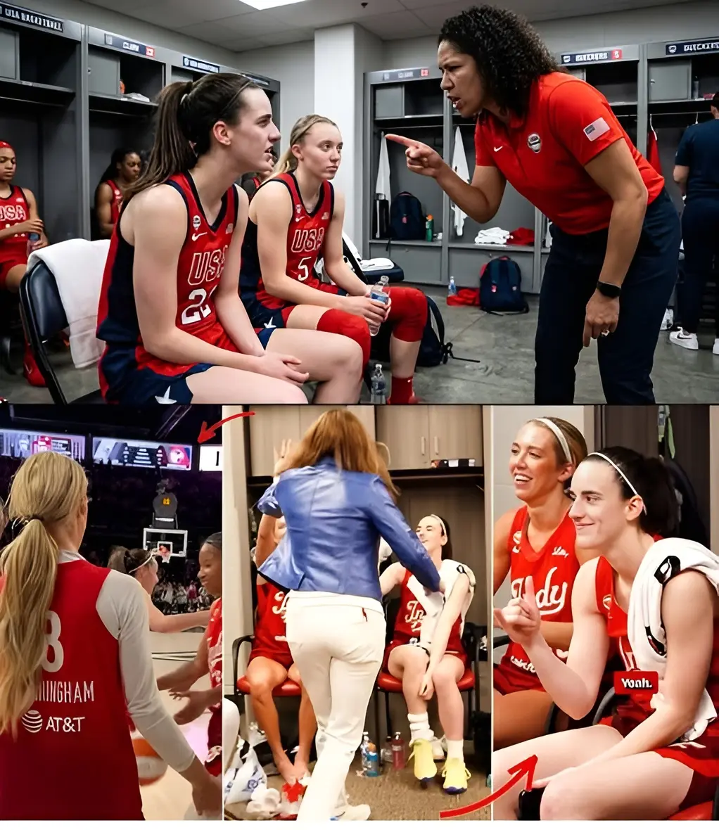 INSIDE THE TEAM USA DRAMA: LEAKED FOOTAGE EXPOSES KARA LAWSON’S ULTIMATUM AND CAITLIN CLARK’S BENCH 