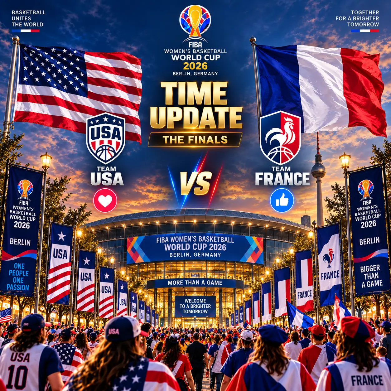 🚨🏀 FIBA THE GOLD MEDAL GAME CONFIRMED: TEAM USA VS. FRANCE — A CAN’T-MISS SHOWDOWN WITH THE WORLD 