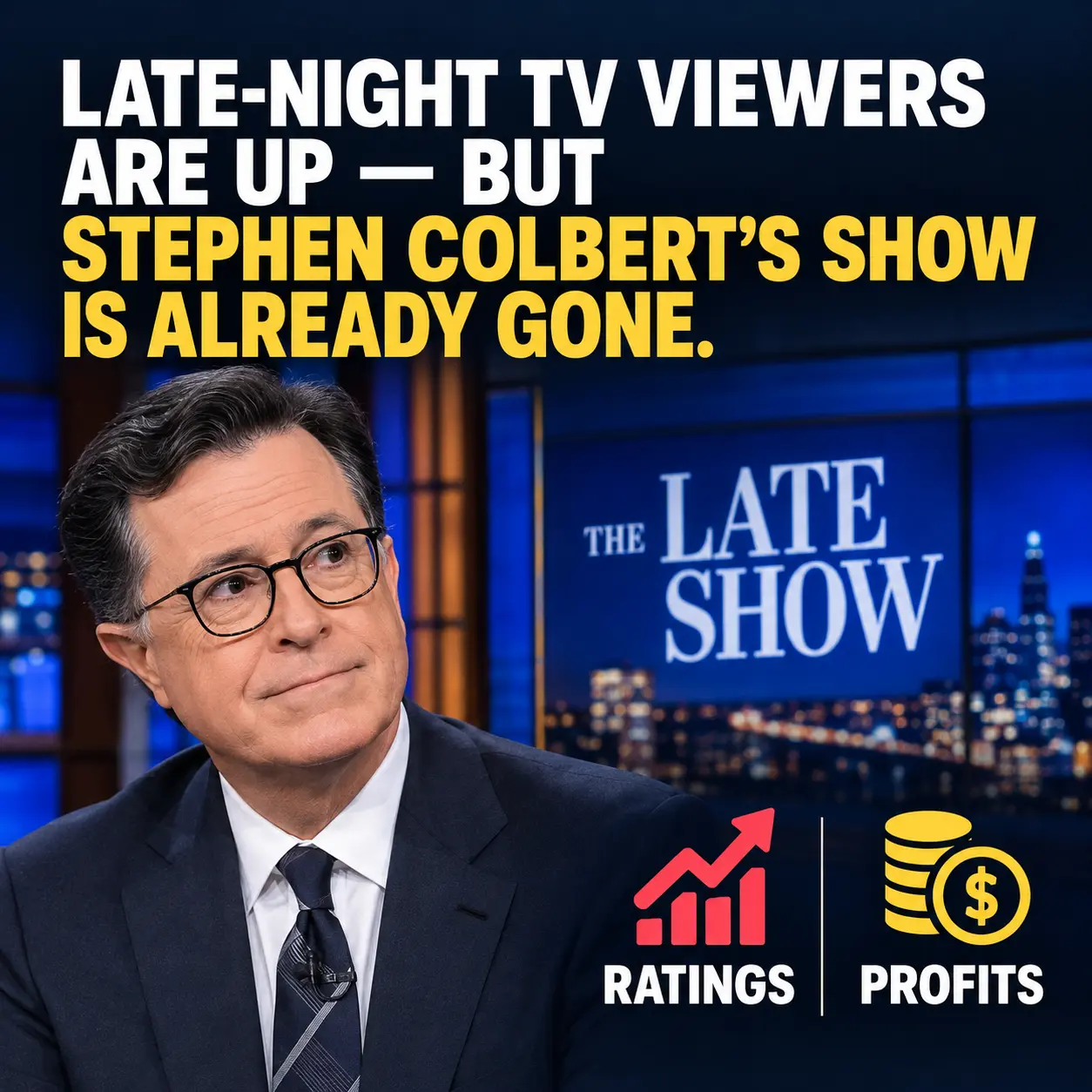 🚨 ABSOLUTELY SHOCKING: STEPHEN COLBERT’S SHOW IS GONE — BUT HIS FREE-SPEECH COMMENTS ARE SPARKING A