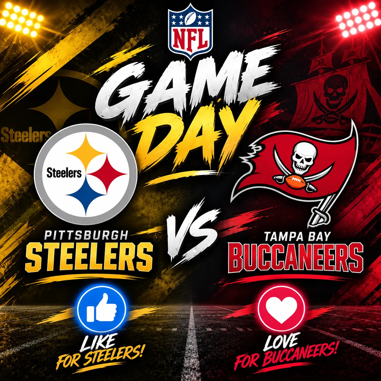 "🚨🏈 GAME DAY GUIDE: PITTSBURGH STEELERS VS. TAMPA BAY BUCCANEERS — EVERYTHING IS SET FOR AN ELECTR