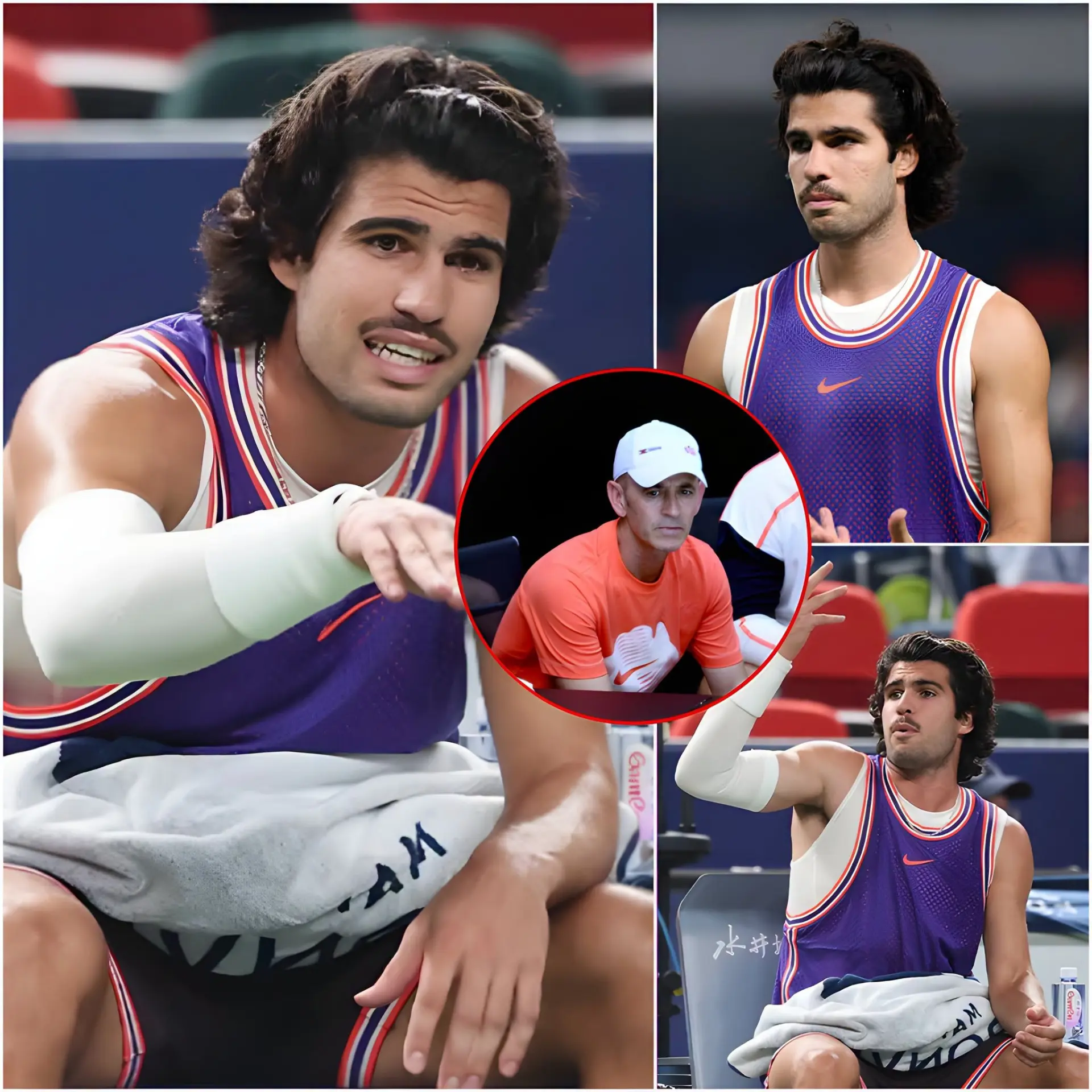 🚨🎾 «¡JODER! NO PUEDO JUGAR CON UNA PELOTA DEFECTUOSA COMO ESTA…» — Tras sufrir