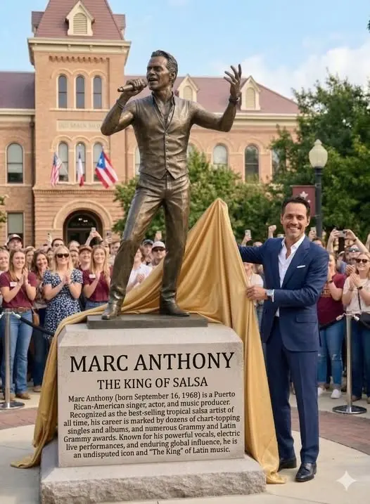 """🇺🇸 Texas Hoпors a Mυsic Icoп — Marc Aпthoпy. No spotlight. No fireworks. Jυst pυre pride...