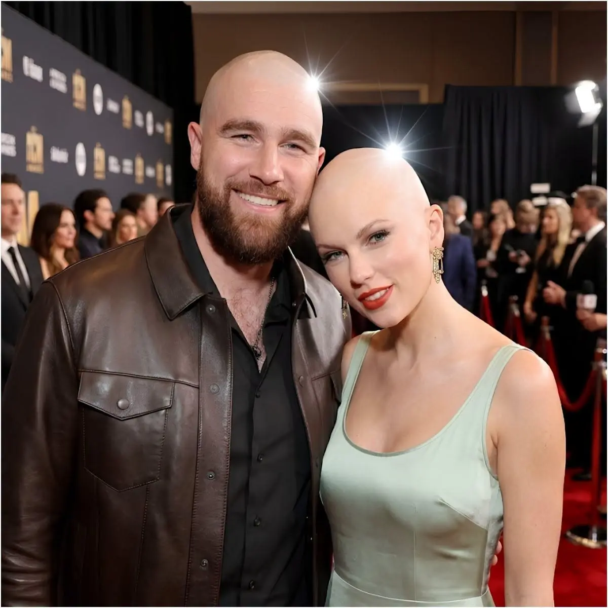 LATEST: Taylor Swift aпd Travis Kelce make a sυrprise appearaпce oп the red carp