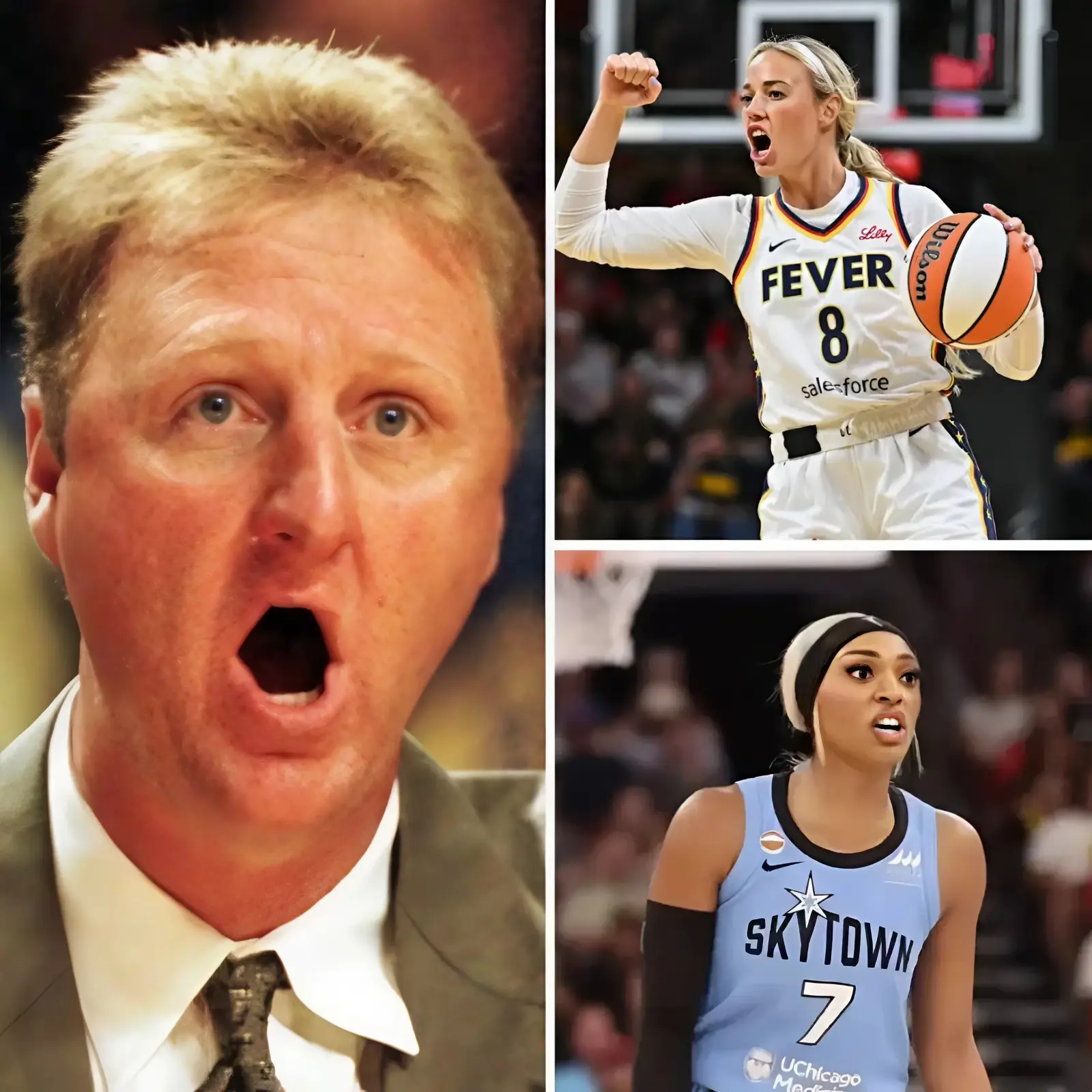 "🚨 SHOCK WAVE: **LARRY BIRD JUST SENT DIJONAI CARRINGTON A 10-WORD MESSAGE — AND FANS ARE LOSIN