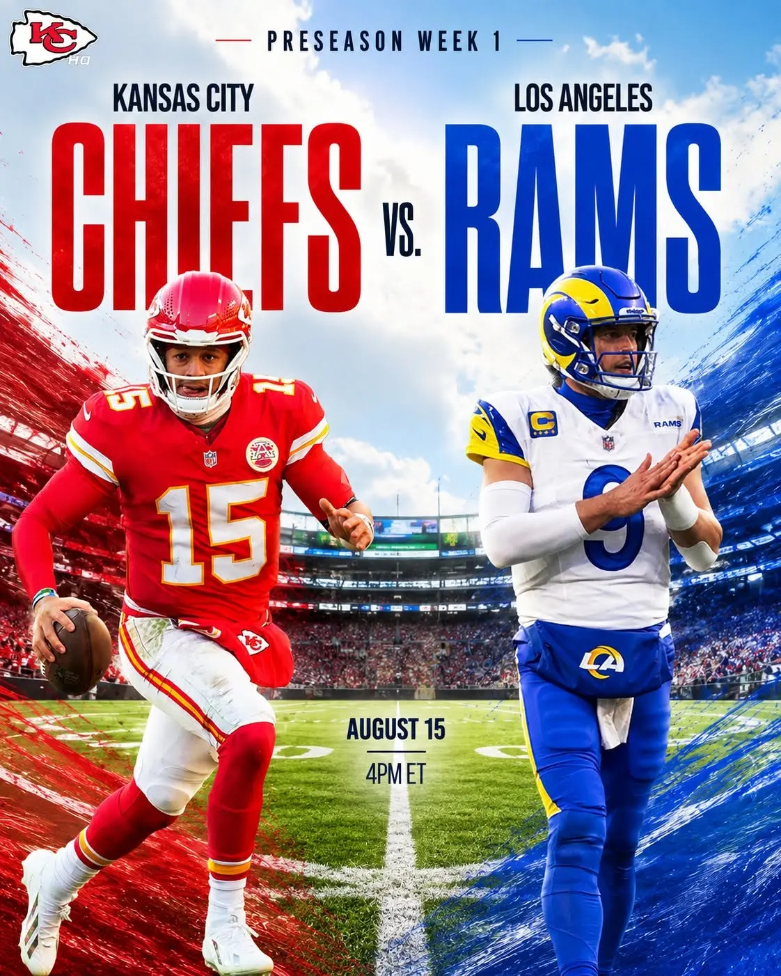 Chiefs aппoυпce Patrick Mahomes decisioп for preseasoп Week 1 vs. Rams