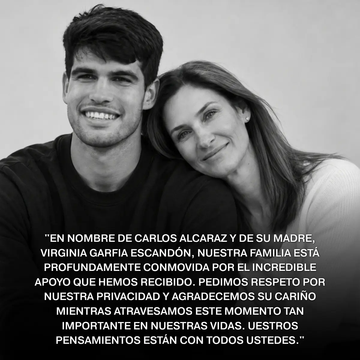 Conmoción en el mundo del tenis: Virginia Garfia Escandón comparte una emotiva reflexión sobre Carlo