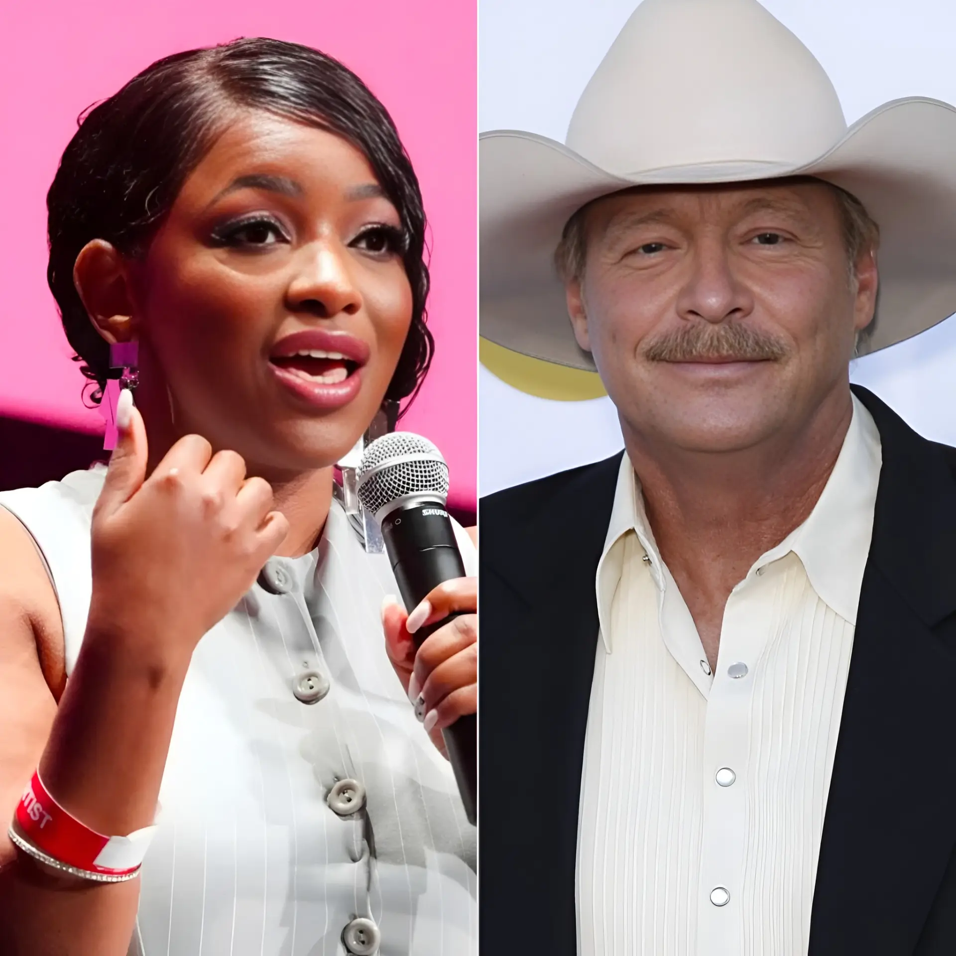 “PAY UP — OR SEE ME IN COURT!” Alan Jackson has slammed Jasmine Crockett and the network with an $80