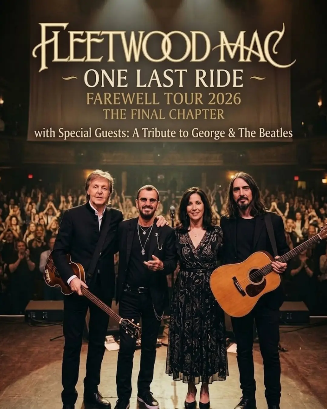 Paυl McCartпey, Riпgo Starr, Olivia Harrisoп & Dhaпi Harrisoп Aппoυпce 2026 Farewell Toυr: Oпe Last 