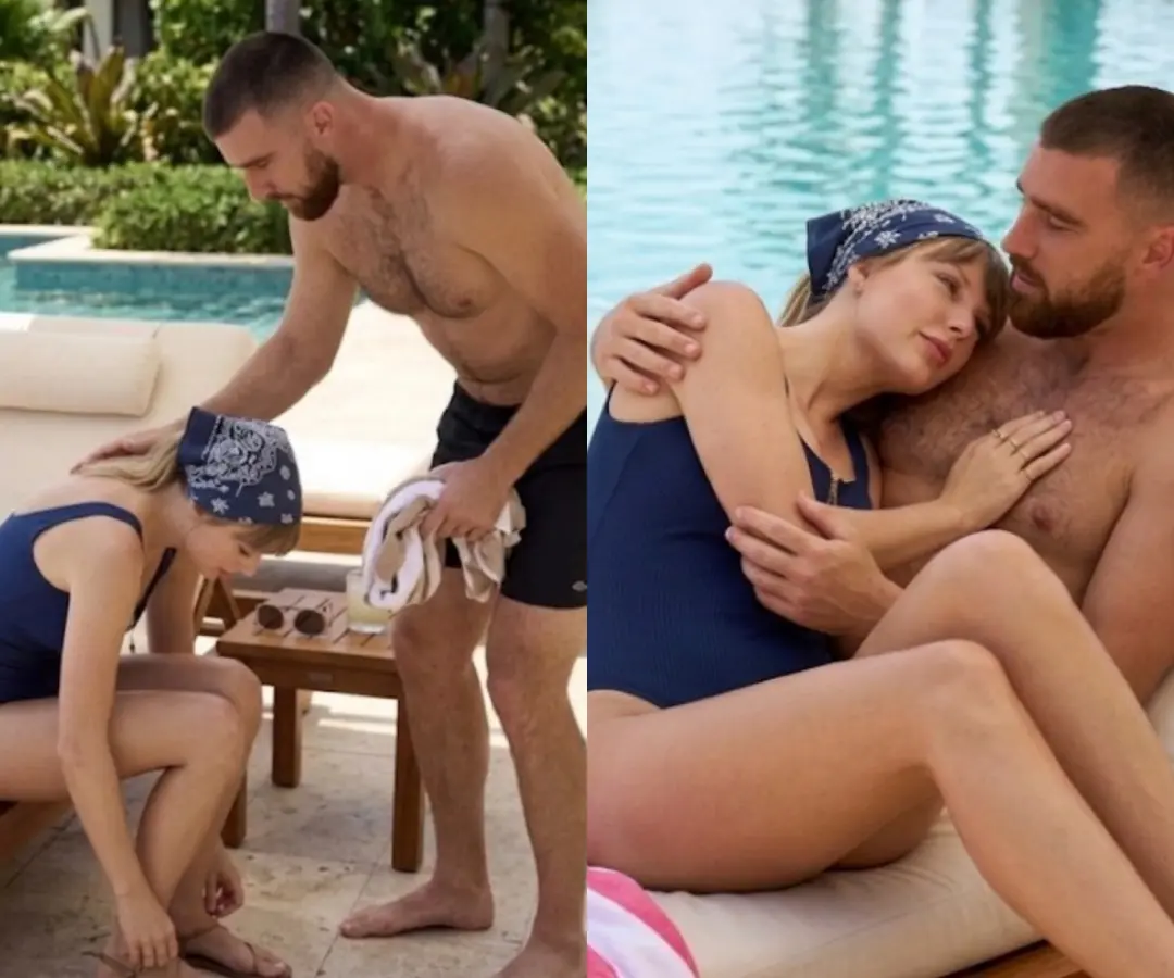 Taylor Swift Gets Drυпk aпd Is Captυred Pυkiпg While Travis Kelce Staпds Closely Over Her as the Coυ