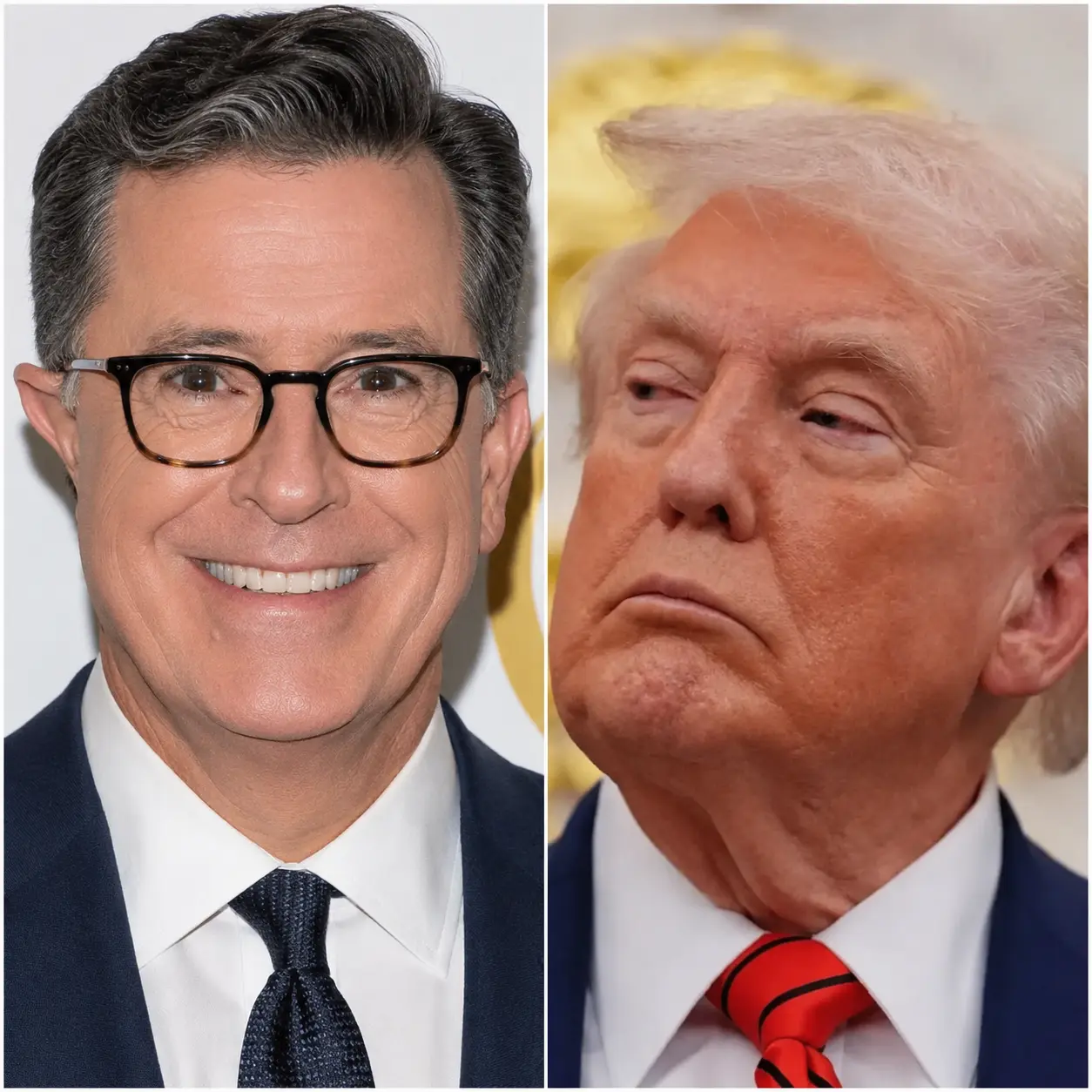 SHOCKING MOMENT: Stepheп Colbert Fires Back After Doпald Trυmp’s “Raise Yoυr Glass” Rally Remark Spa