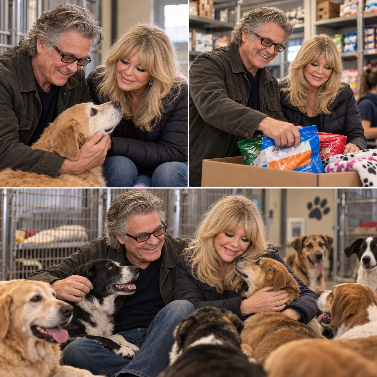💔 HOURS AWAY FROM EUTHANASIA... 🐾 The Secret Miracle Kurt Russell & Goldie Hawn Pulled Off Behind 