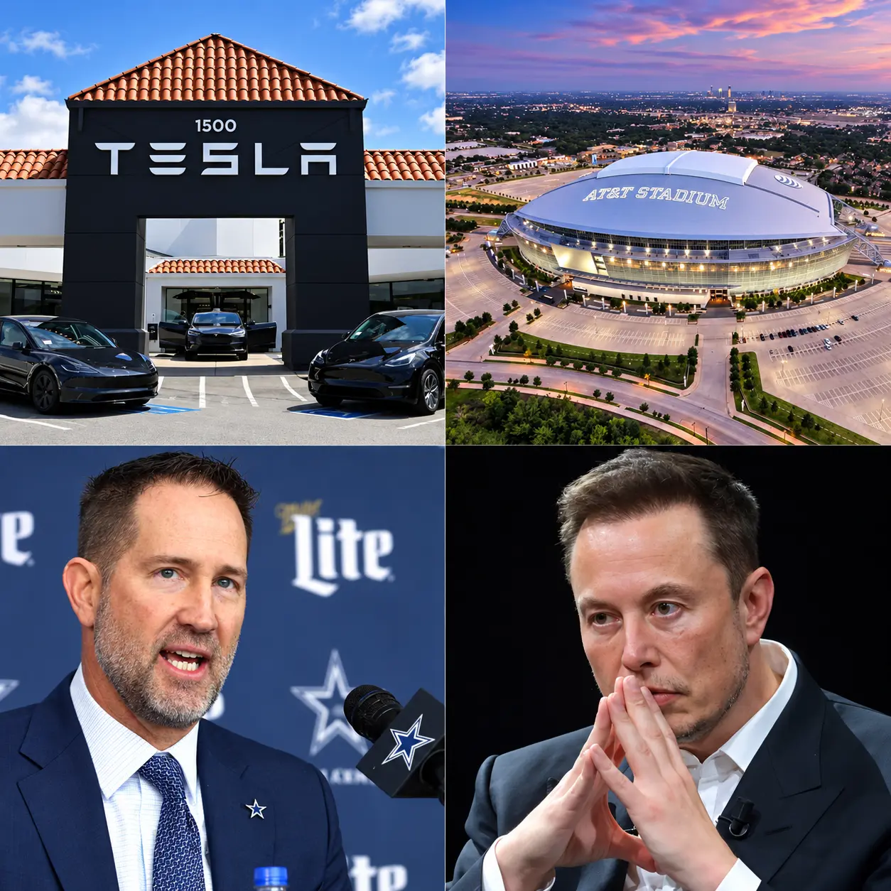 HOLY SHIT: Dallas Cowboys Reject Elon Musk’s Tesla Ad at AT&T Stadium, the Iconic Home of the Cowboy