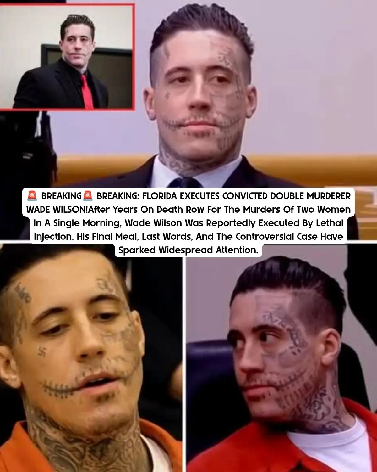 🚨 WADE WILSON EXECUTION CLAIM GOES VIRAL — BUT FLORIDA RECORDS REVEAL A DIFFERENT STORY