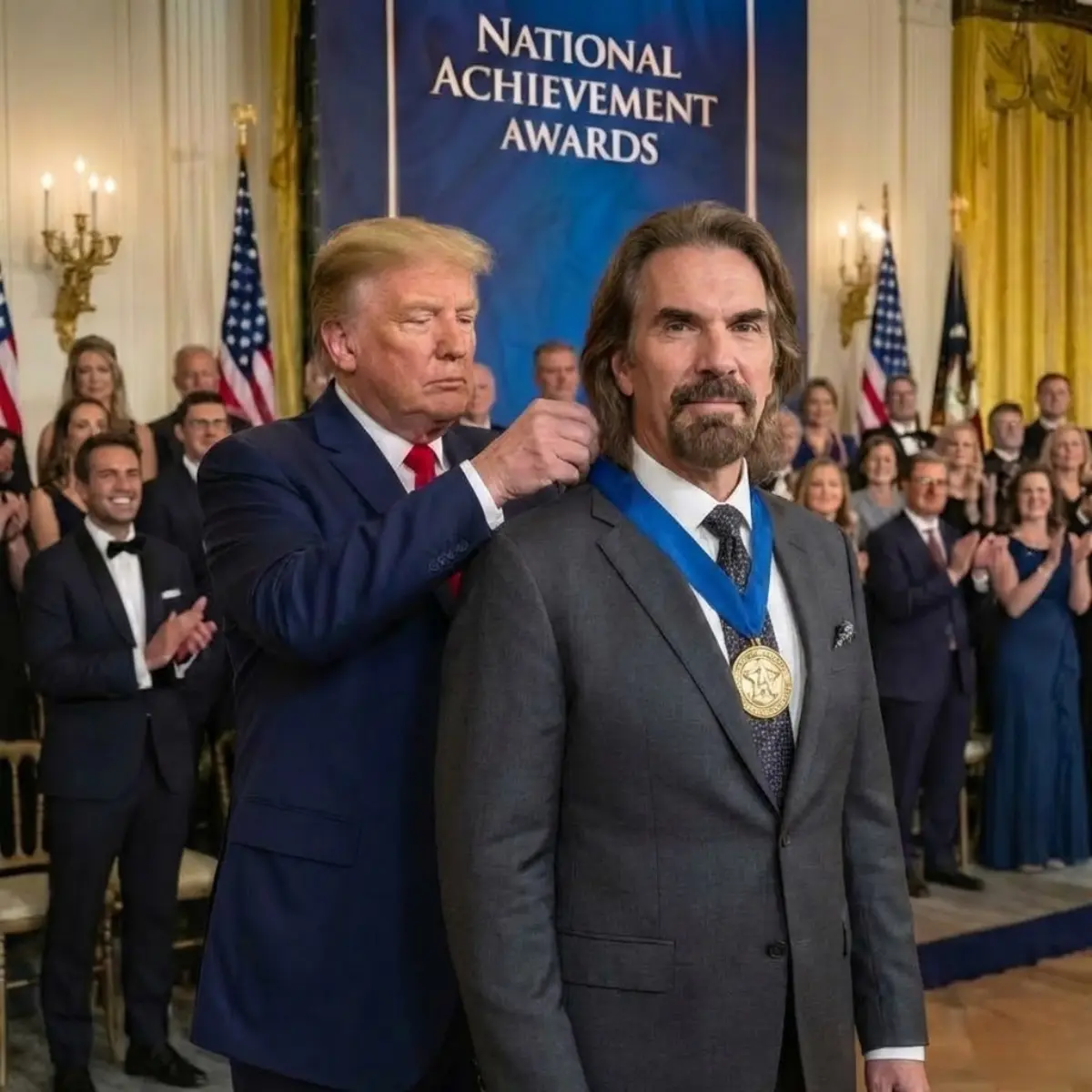 ✨ CONGRATULATIONS: LAST NIGHT, D.O.N.A.LD T.R.U.M.P PRESENTED GUY PENROD WITH A SPECIAL TRIBUTE AT A