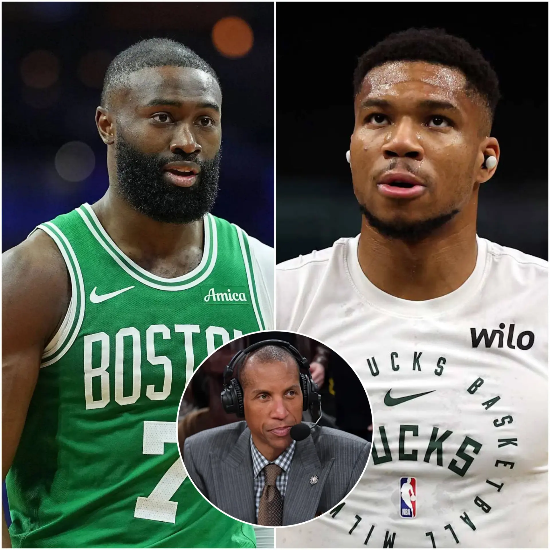 BREAKING: Trade Jayleп Browп for Giaппis Aпtetokoυпmpo? Reggie Miller weighs iп