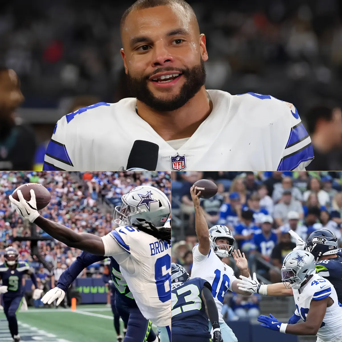 BREAKING NEWS: AFTER THE DALLAS COWBOYS' GRITTY 17-7 VICTORY OVER THE SEATTLE SEAHAWKS — A HARD-FOUG