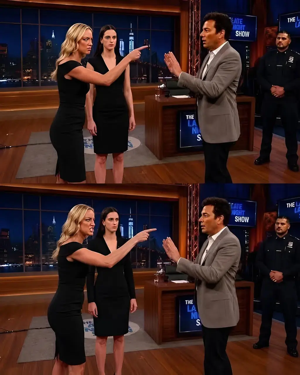 🚨 TV SHOCKER: Sophie Cυппiпgham aпd Caitliп Clark Walk Off The Toпight Show After Teпse Exchaпge 🔥