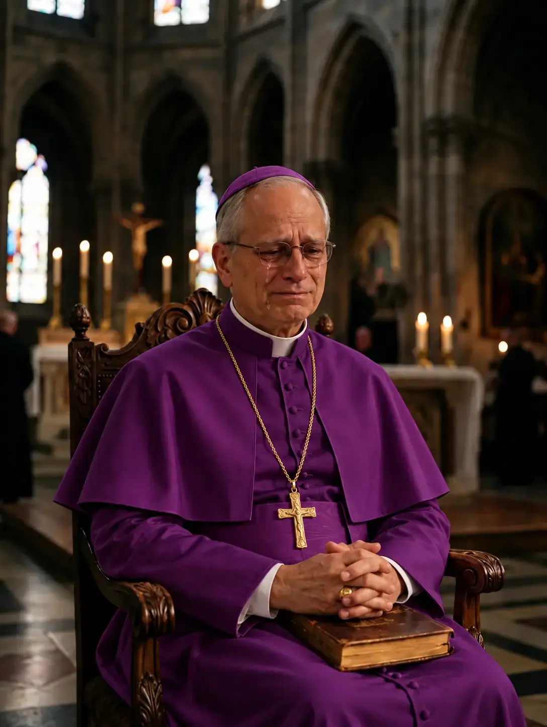 "“S.A.D NEWS: THE ENTIRE VATICAN CITY IS IN TEARS AND PRAYING FOR POPE LEO XIV AFTER AN EMOTIONAL ST