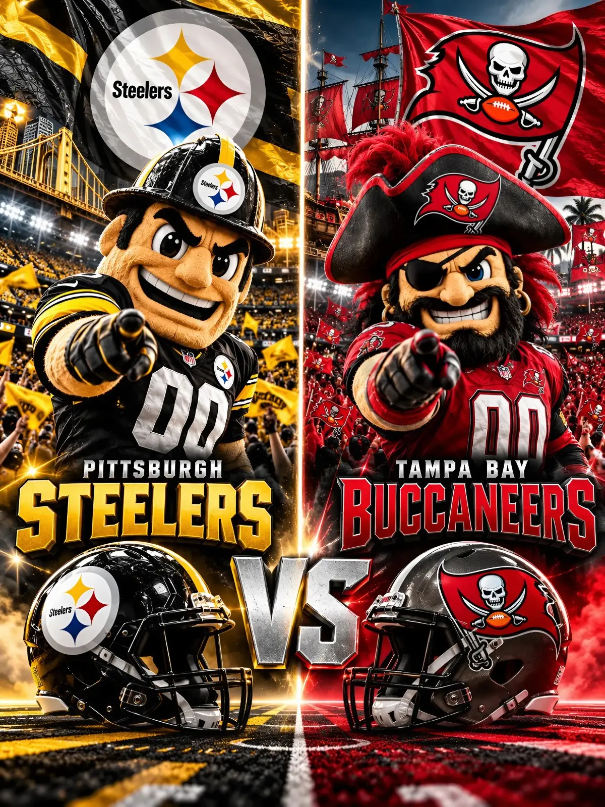 🚨🏈 “MARK YOUR CALENDARS!” — NFL CONFIRMS PITTSBURGH STEELERS VS. TAMPA BAY BUCCANEERS KICKOFF TIME
