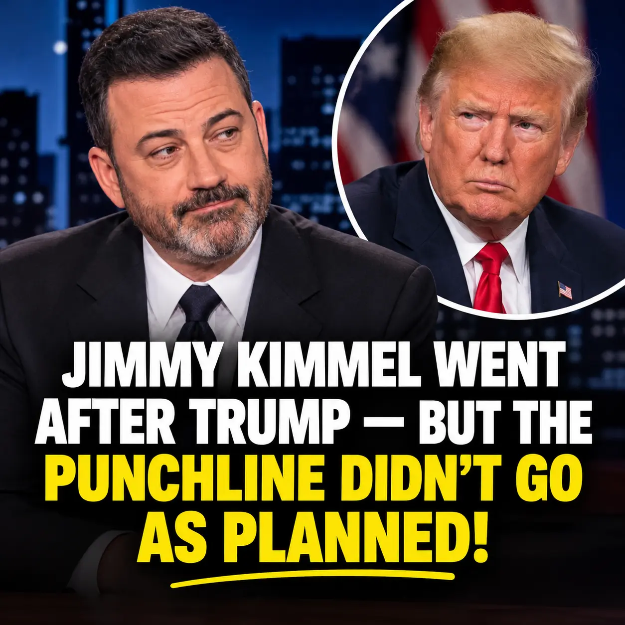 🚨 JIMMY KIMMEL TRIED TO ROAST TRUMP’S MIDTERM CAMPAIGN — THEN HIS OWN JOKE FELL
