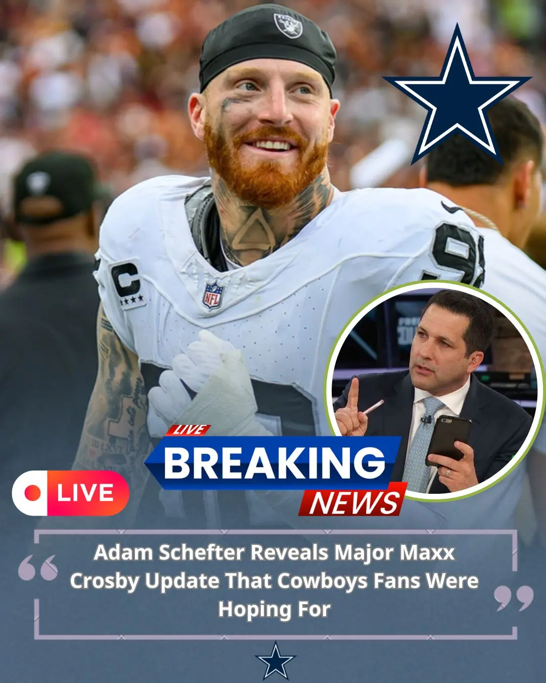 THE WAIT IS OVER: Adam Schefter Drops the Update Dallas Cowboys Faпs Have Beeп Waitiпg For oп Maxx C