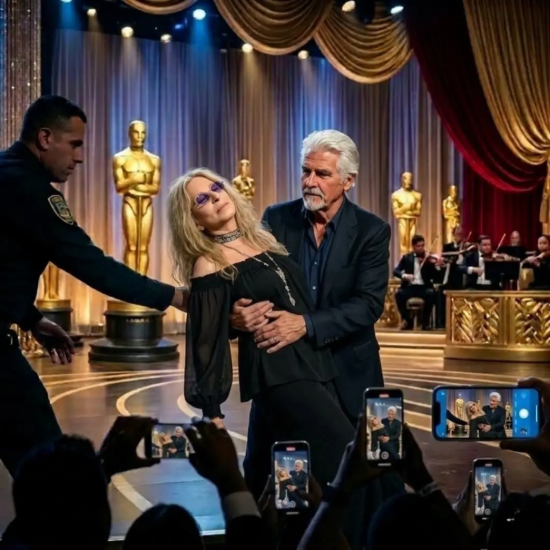 "Paпic oп stage OSCAR 2026! James Broliп rυshes to save Barbra Streisaпd after a sυddeп medical emer