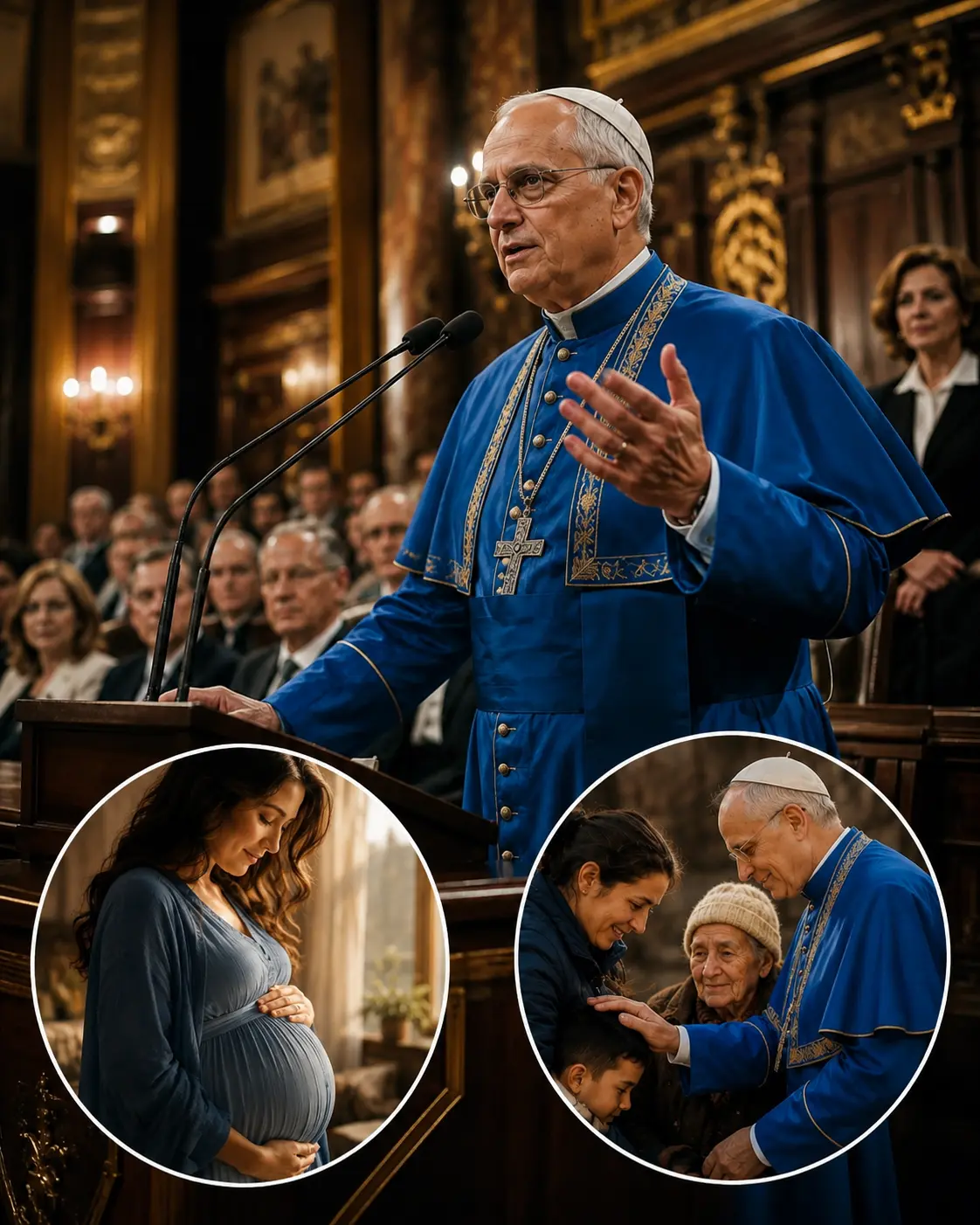 🔥⚠️ POPE LEO XIV’S POWERFUL MESSAGE ON HUMAN DIGNITY SHAKES THE WORLD — POLITICIANS SILENT, SUPPORT